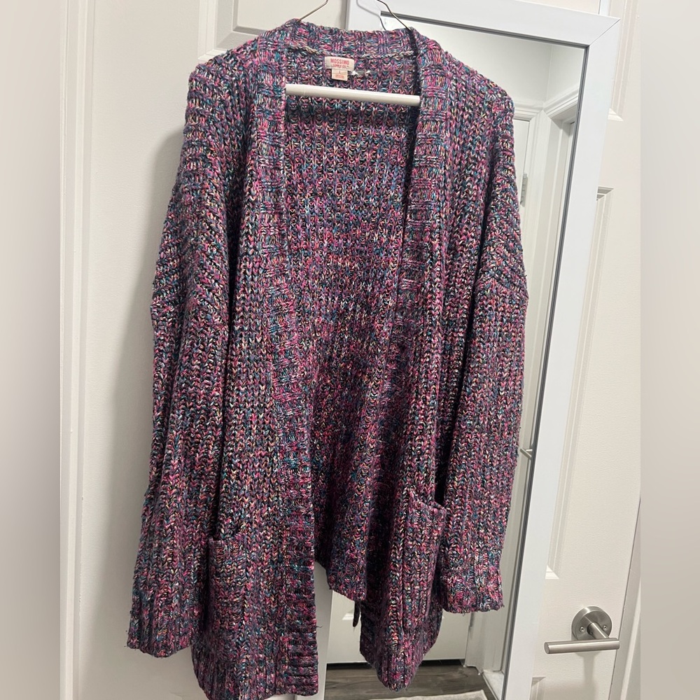 Mossimo rainbow knit sweater